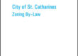 st. catharines zoning bylaws
