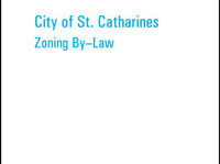 st. catharines zoning bylaws